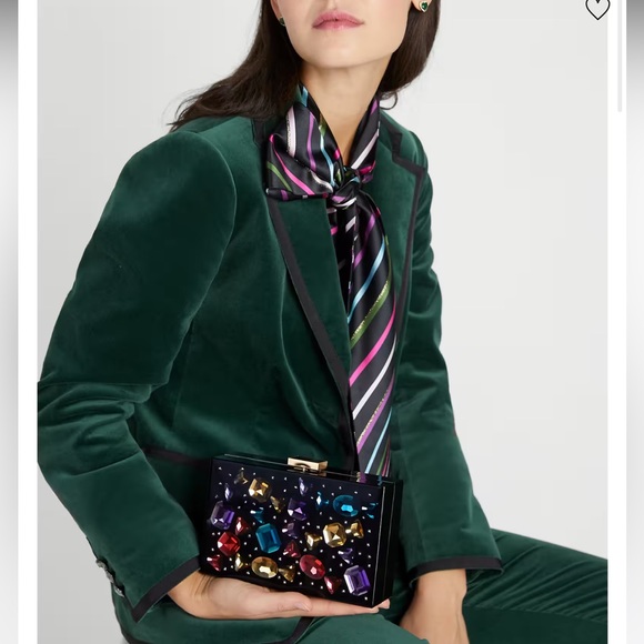 Kate Spade Sweet Treats Jeweled Resin Small Clutch - Picture 13 of 14